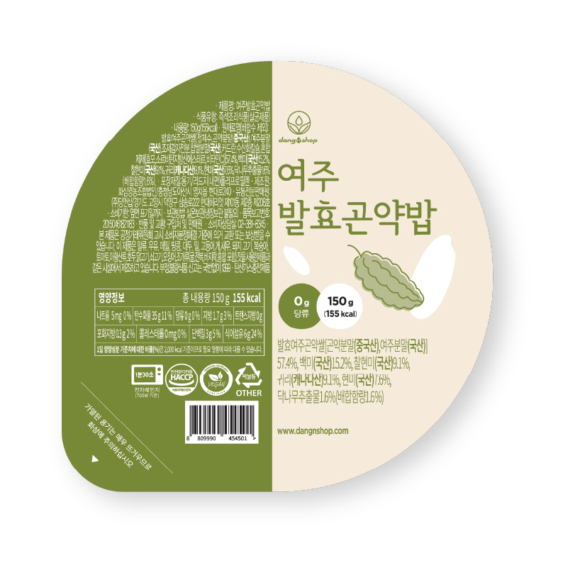 여주발효곤약밥 X 30개입